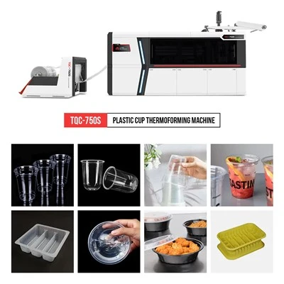 Bi tevahî servo otomatîk makîneya thermoforming a plastîk ajot